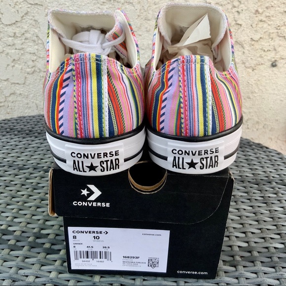 Converse Chuck Taylor Summer Stripes Low Sneaker - Picture 8 of 8